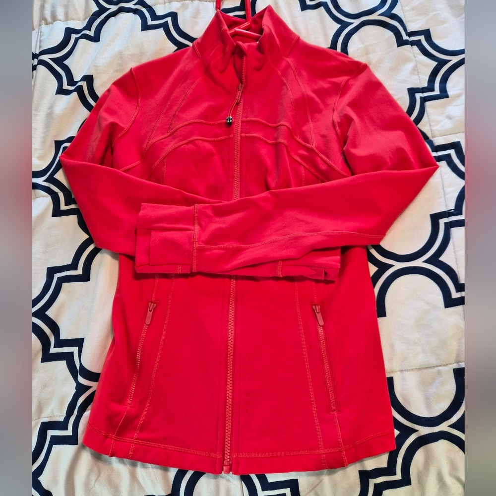 Lululemon Red Define Jacket Luon